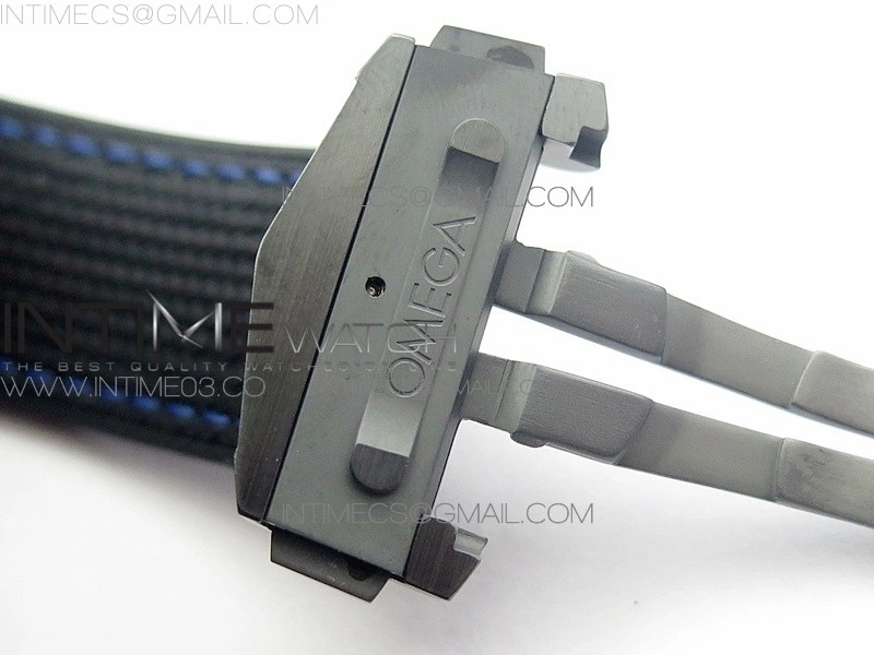 Planet Ocean 45.5mm Deep Black Real Ceramic VSF 1:1 Best Edition on Black Nylon Strap A8906 Super Clone